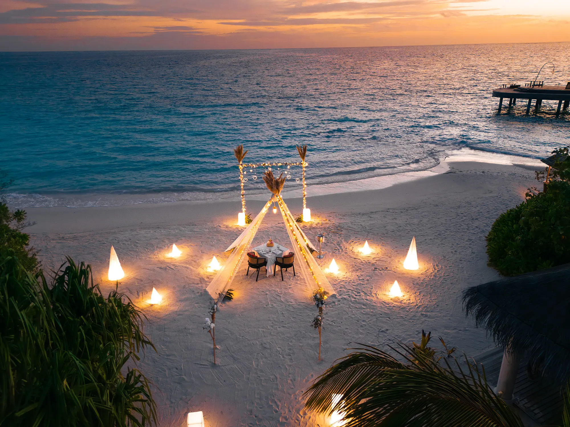 Destination Dining Set up