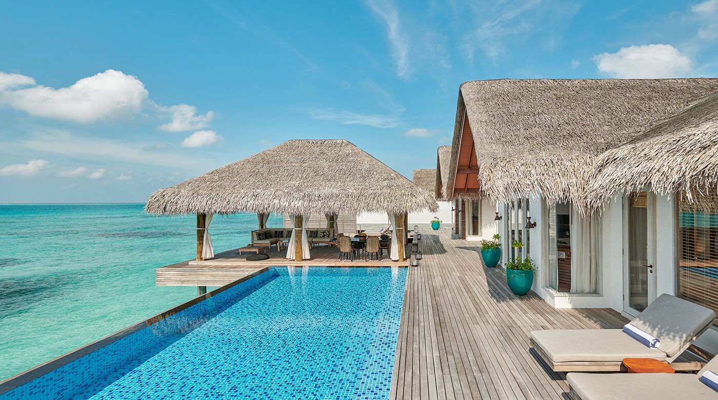 Two and Three Bedroom Water Villas with Private Pool
