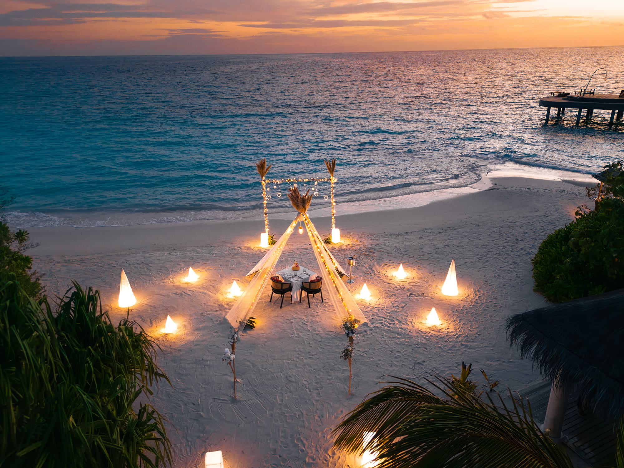 Destination Dining Set up