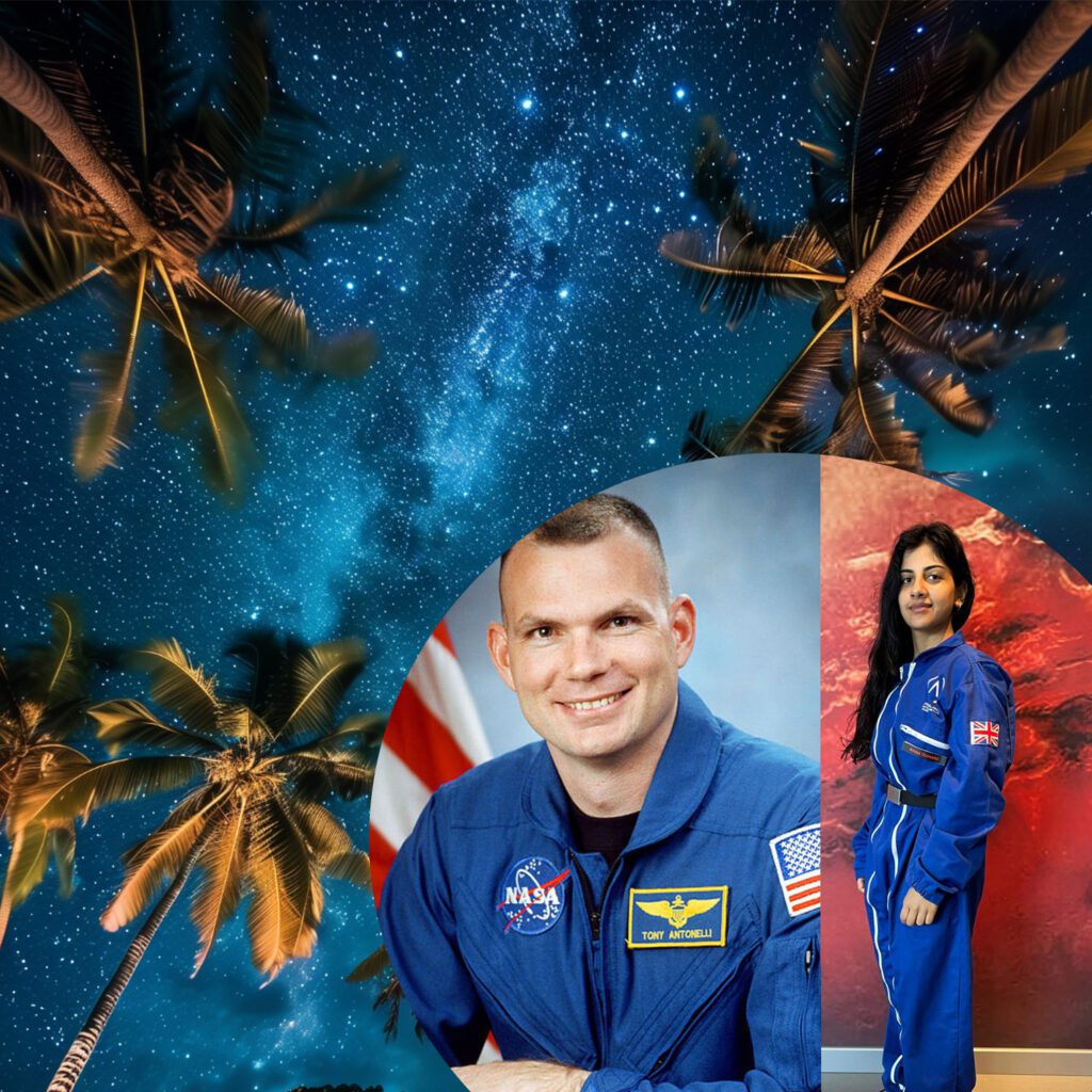 Nasa Astronauts at Sirru Fen Fushi Maldives for stargazing