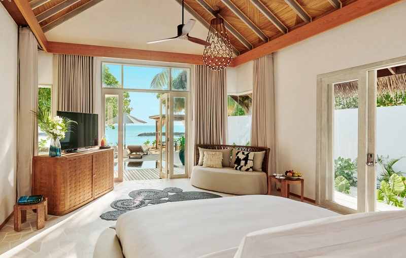beach villa Maldives