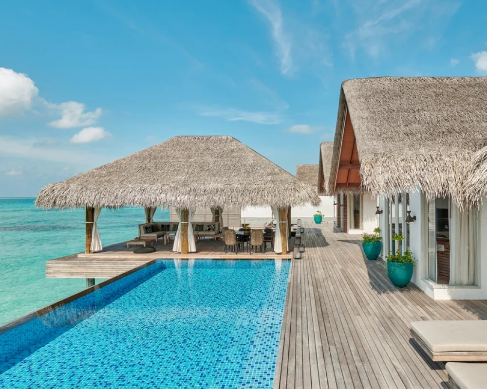 overwater villa Maldives